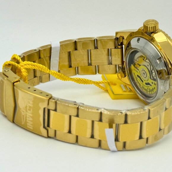 NEW Invicta Pro Diver 40mm AUTOMATIC Gold Tone Champaign Dial Mens Watch - Picture 9 of 10